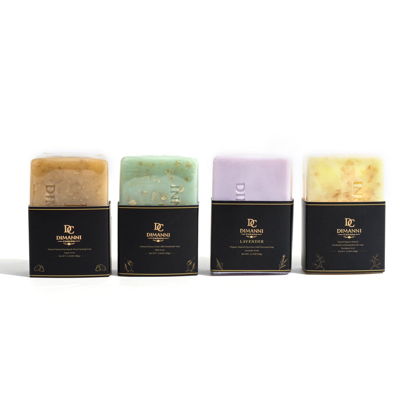 DIMANNI CANADA Organic Natural Glycerine (Cold Processed) Lavender Soap Bar