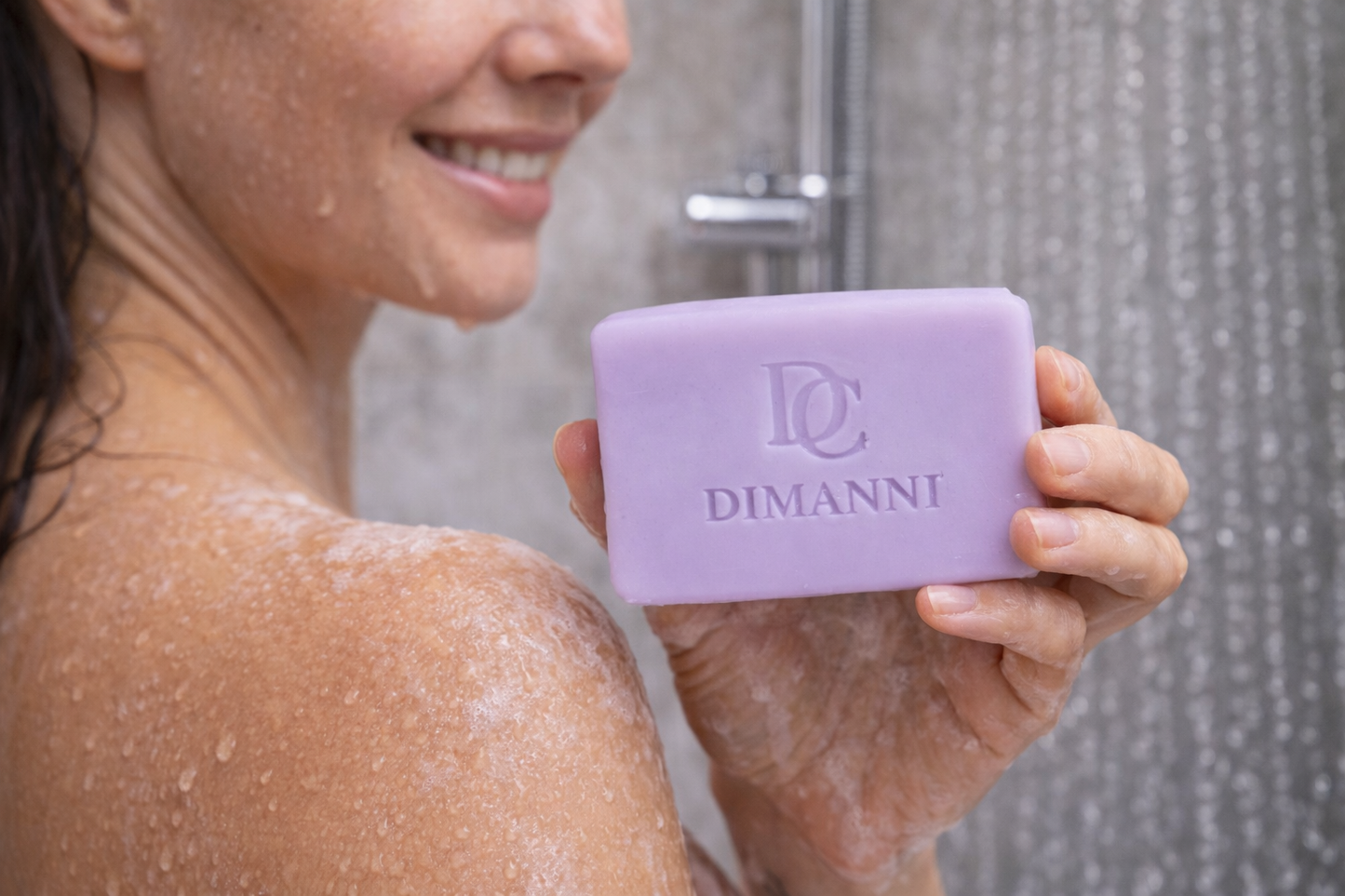 DIMANNI CANADA Organic Natural Glycerine (Cold Processed) Lavender Soap Bar