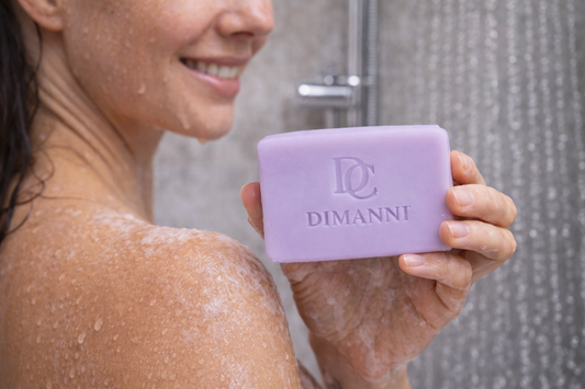DIMANNI CANADA Organic Natural Glycerine (Cold Processed) Lavender Soap Bar