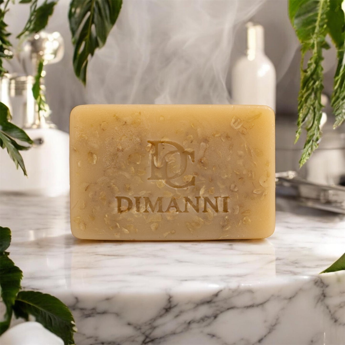 DIMANNI CANADA Natural Oatmeal,Deep Cleaning, Argan oil Soap Bar